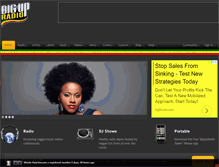 Tablet Screenshot of bigupradio.com